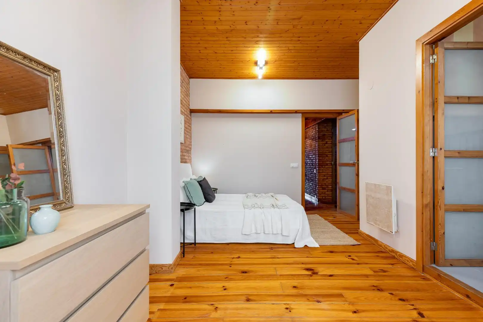 Schlafzimmer von Maisonette zum Verkauf in Valencia mit Klimaanlage und Balkon