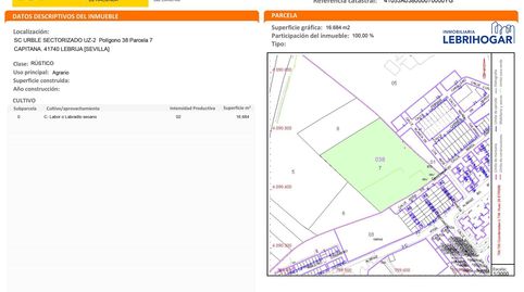 Parc. Rúst. en venta en Polígono La Feria., immagine 3