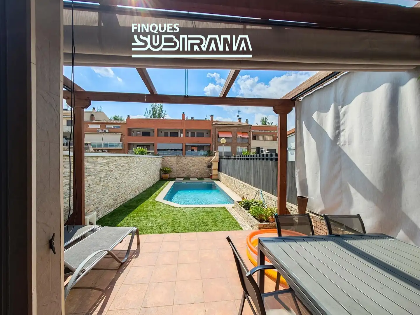 Terraza de Casa o chalet en venta en Vilanova del Camí con Aire acondicionado, Calefacción y Jardín privado