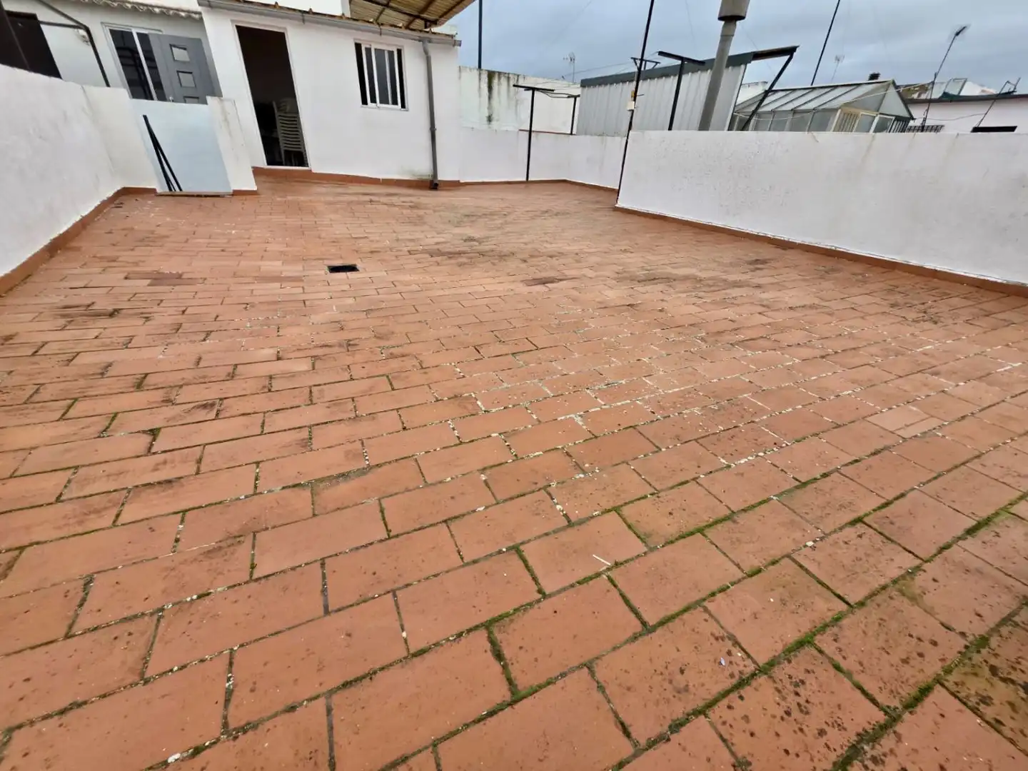 Terraza de Casa adosada en venta en Lora del Río con Aire acondicionado y Trastero