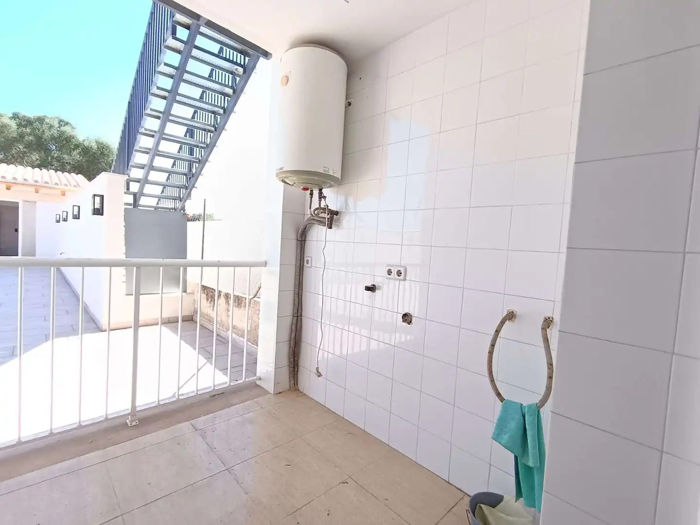 Balcony of Ground floor for rent in Llubí  with Air Conditioner, Heating and Terrace