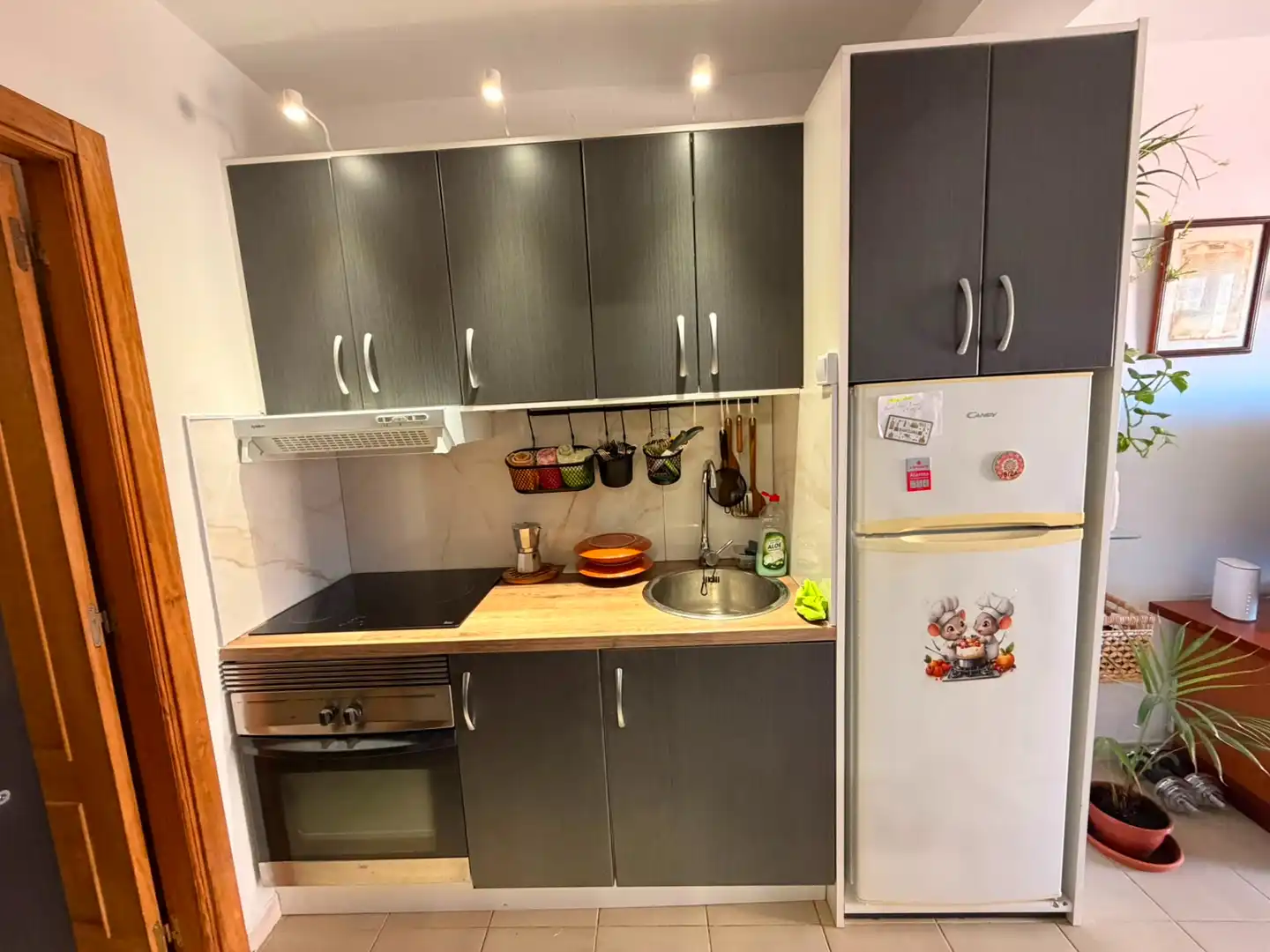 Cuina de Apartament en venda en Antigua amb Terrassa, Moblat i Piscina comunitària