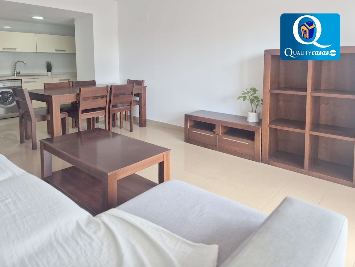 Living room of Apartment for sale in Alicante / Alacant  with Air Conditioner, Terrace and Community pool