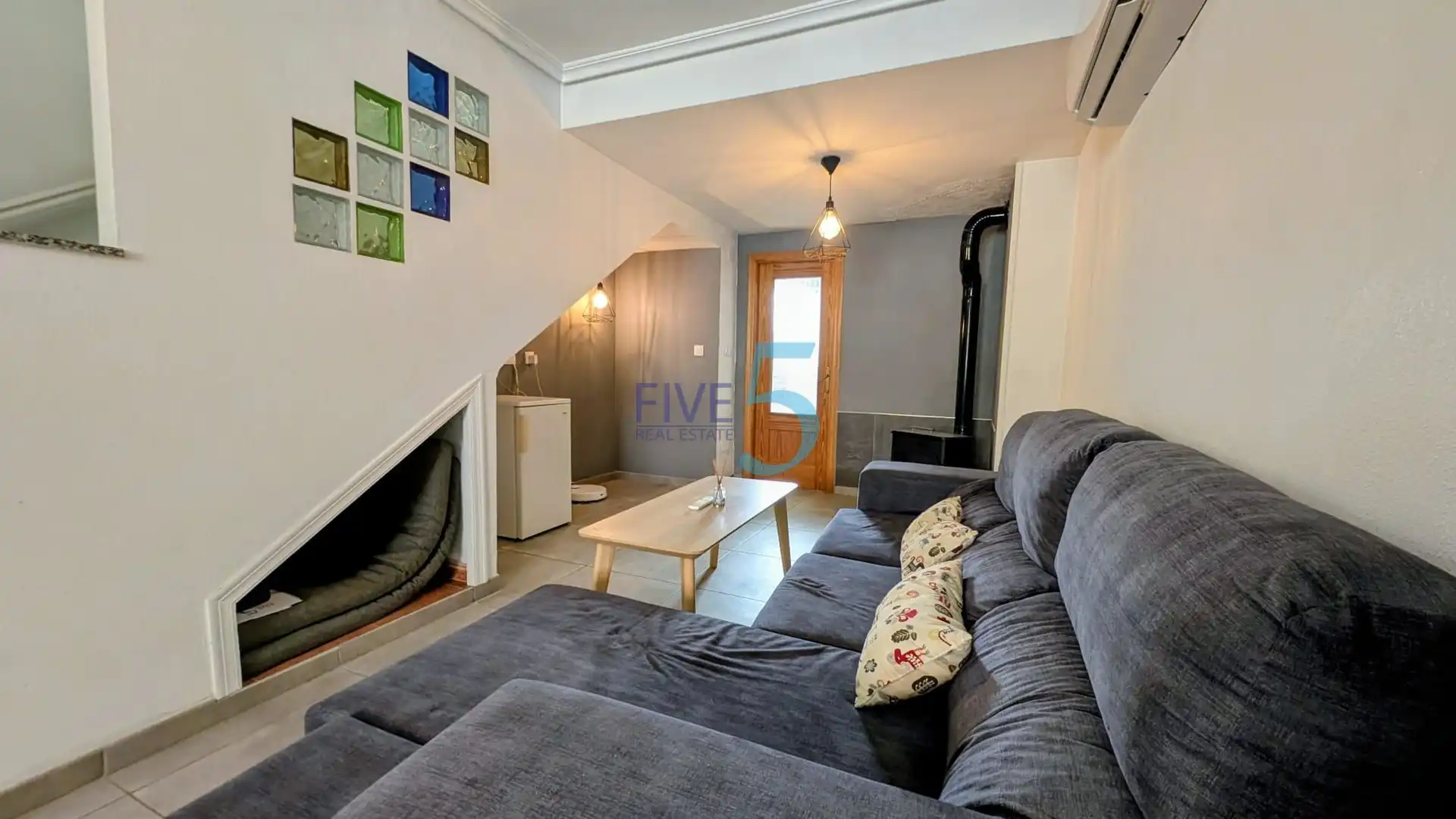 Living room of Detached homes for sale in Orihuela  with Air Conditioner, Terrace and Storage room