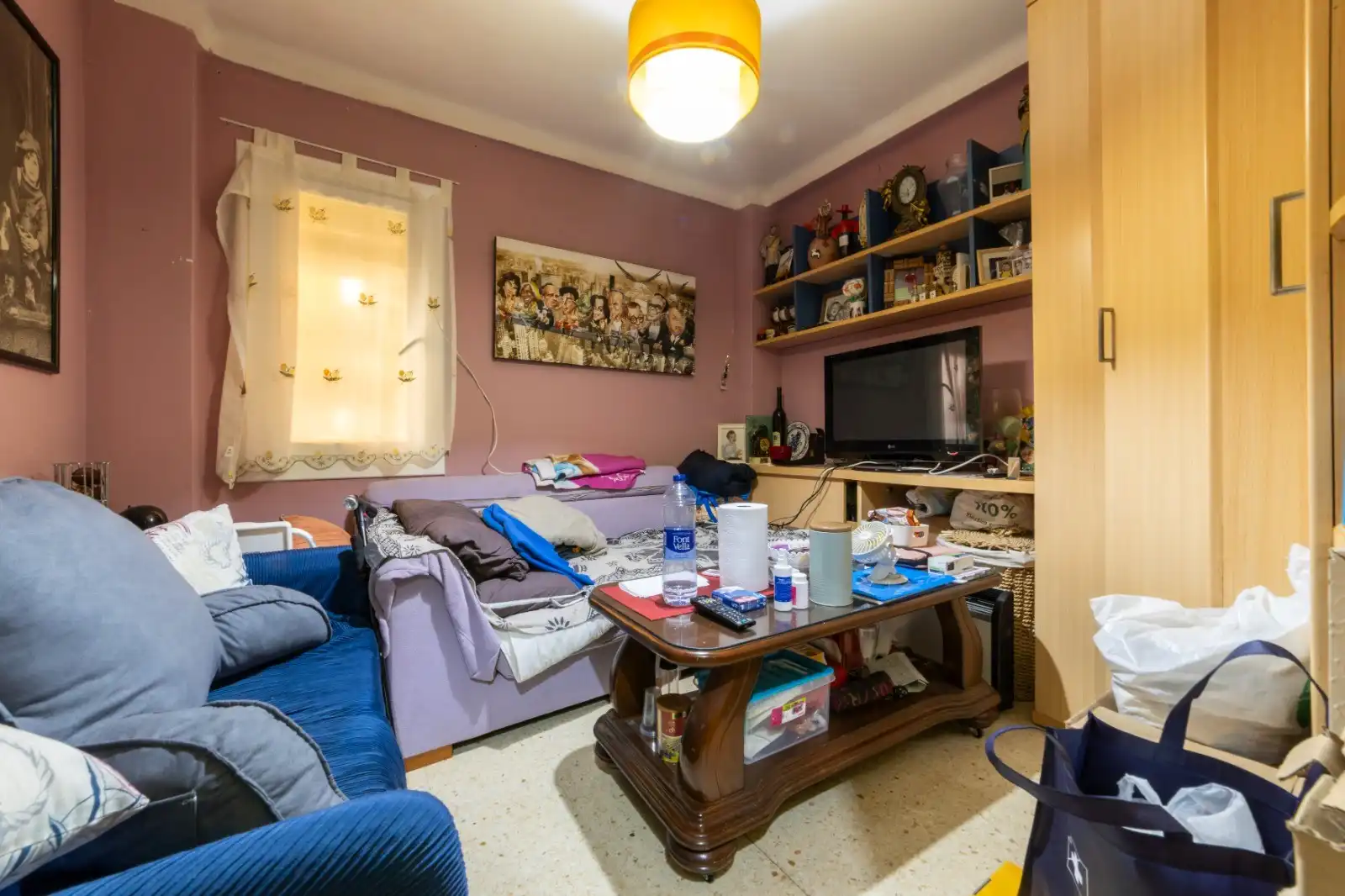 Sala de estar de Ático en venta en La Garriga con Calefacción, Terraza y Balcón