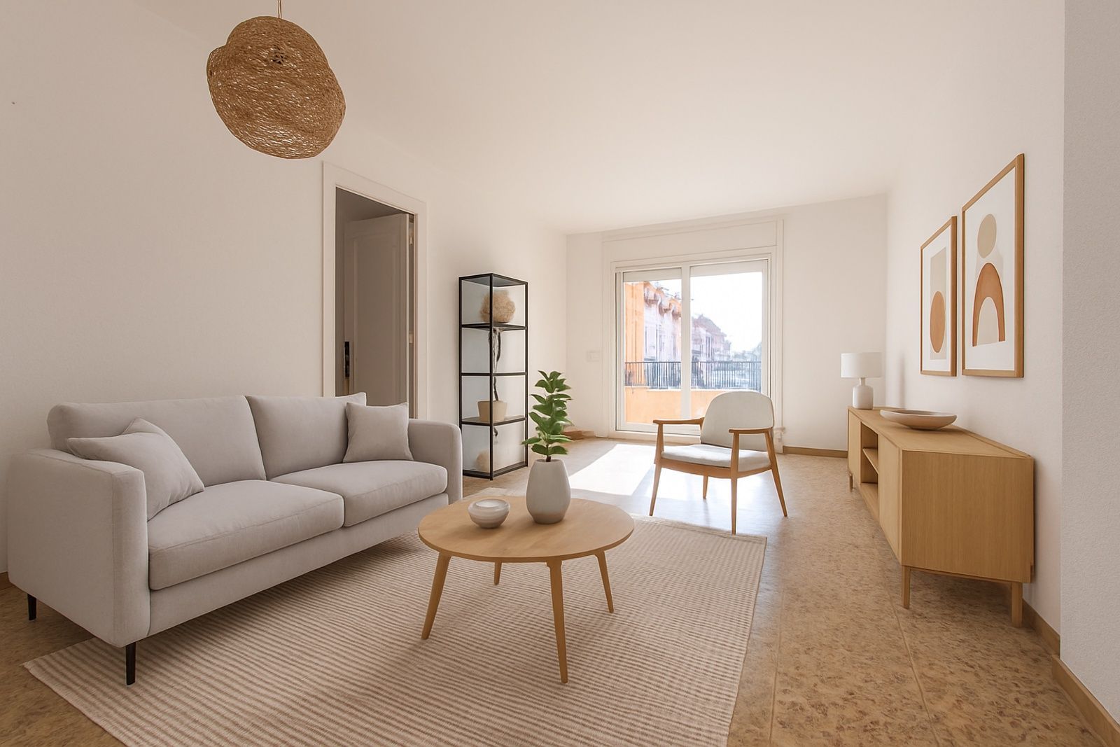Living room of Flat for sale in  Tarragona Capital  with Terrace and Balcony