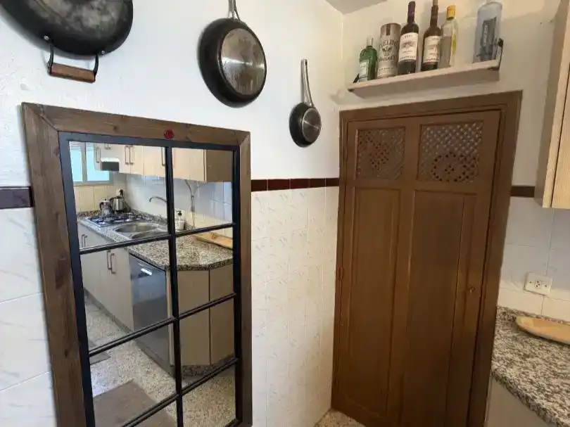 Küche von Wohnung zum Verkauf in Rute mit Balkon