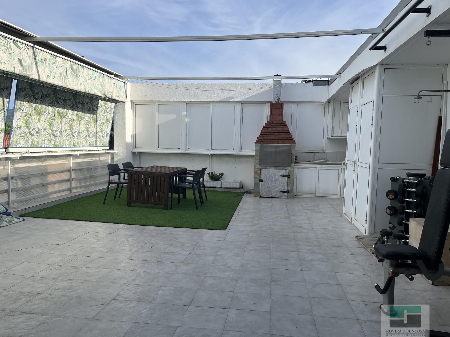 Terrace of Flat to rent in Castelldefels  with Heating, Terrace and Furnished