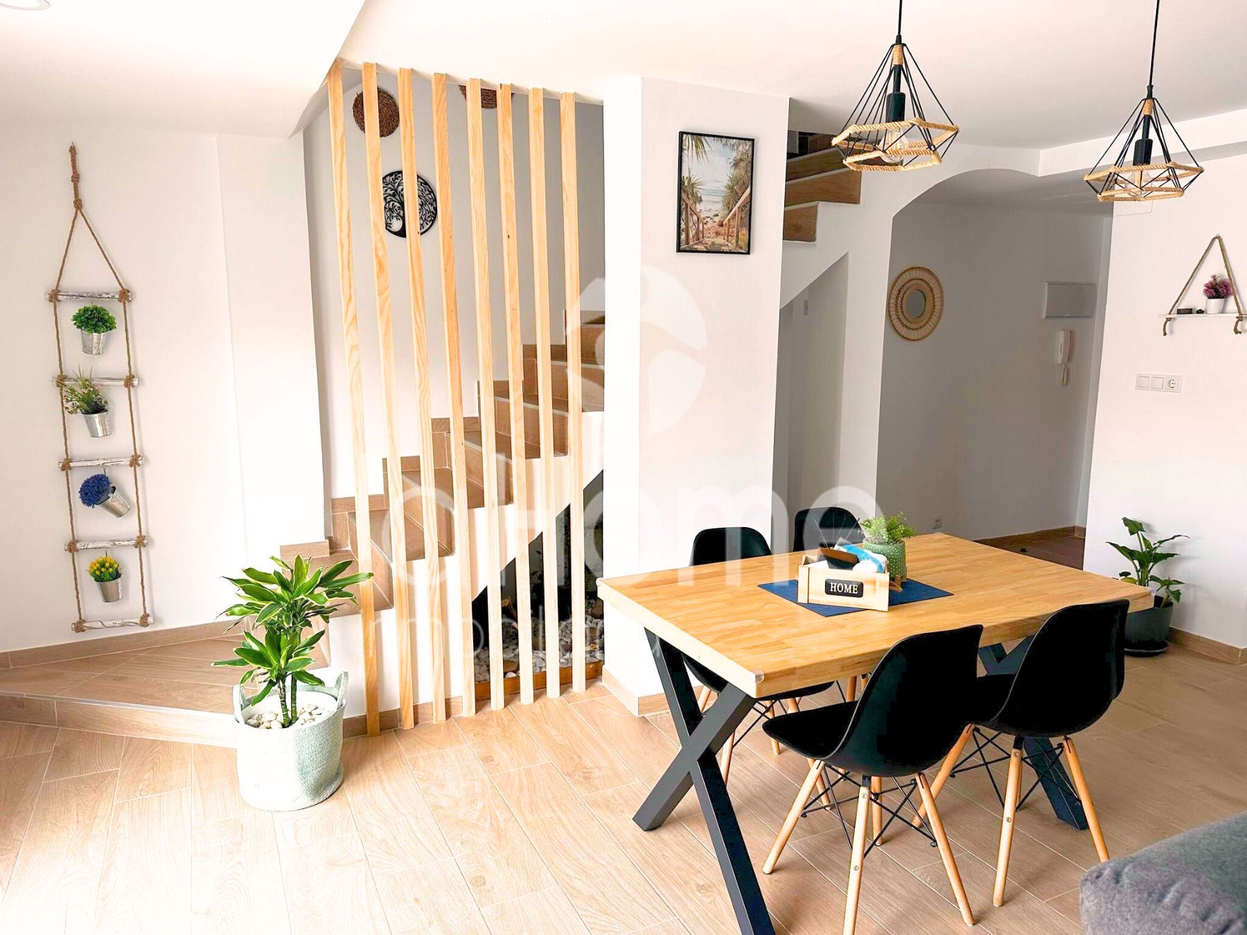 Esszimmer von Maisonette zum Verkauf in Burjassot mit Klimaanlage, Terrasse und Möbliert