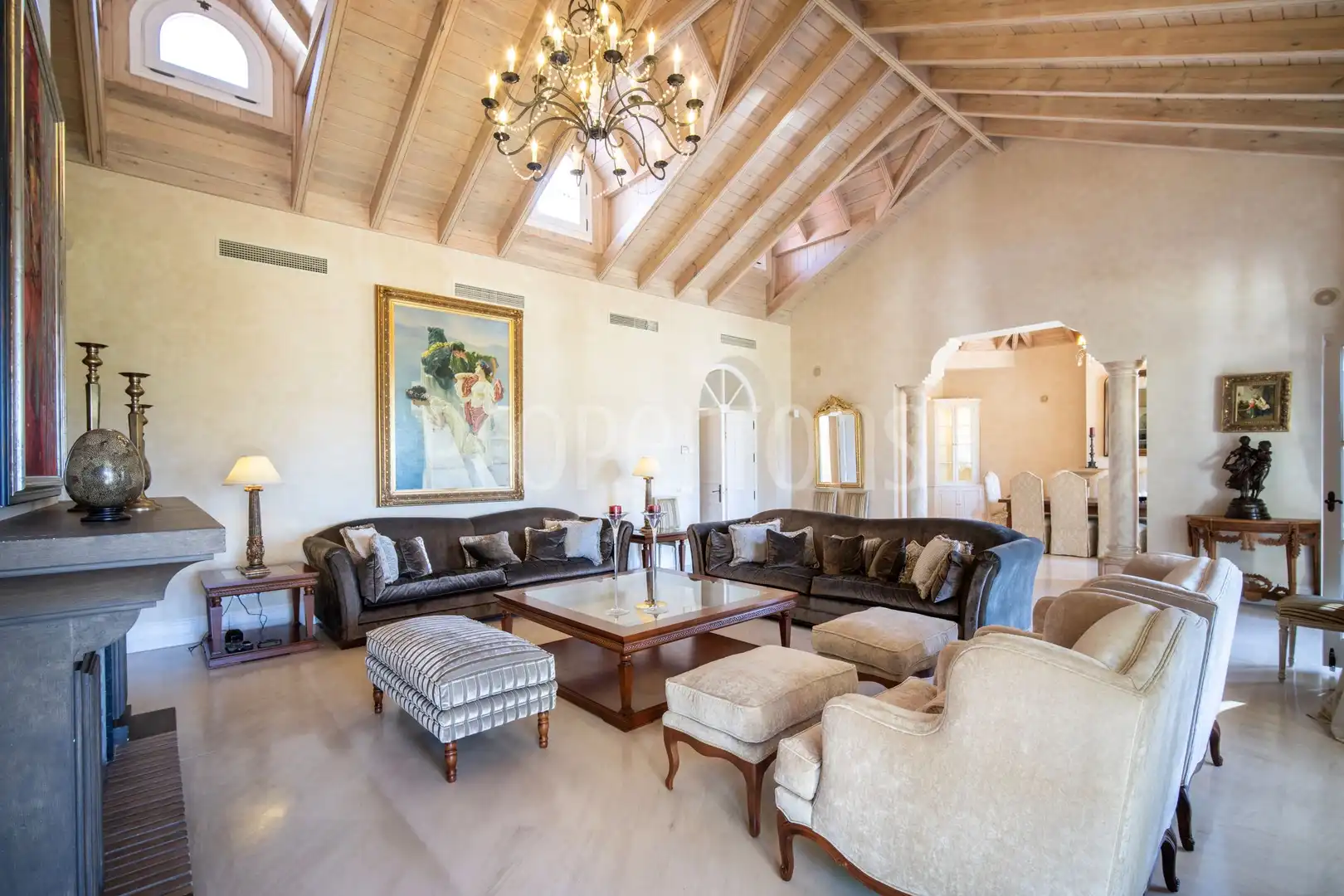 Living room of Houses for sale in Marbella