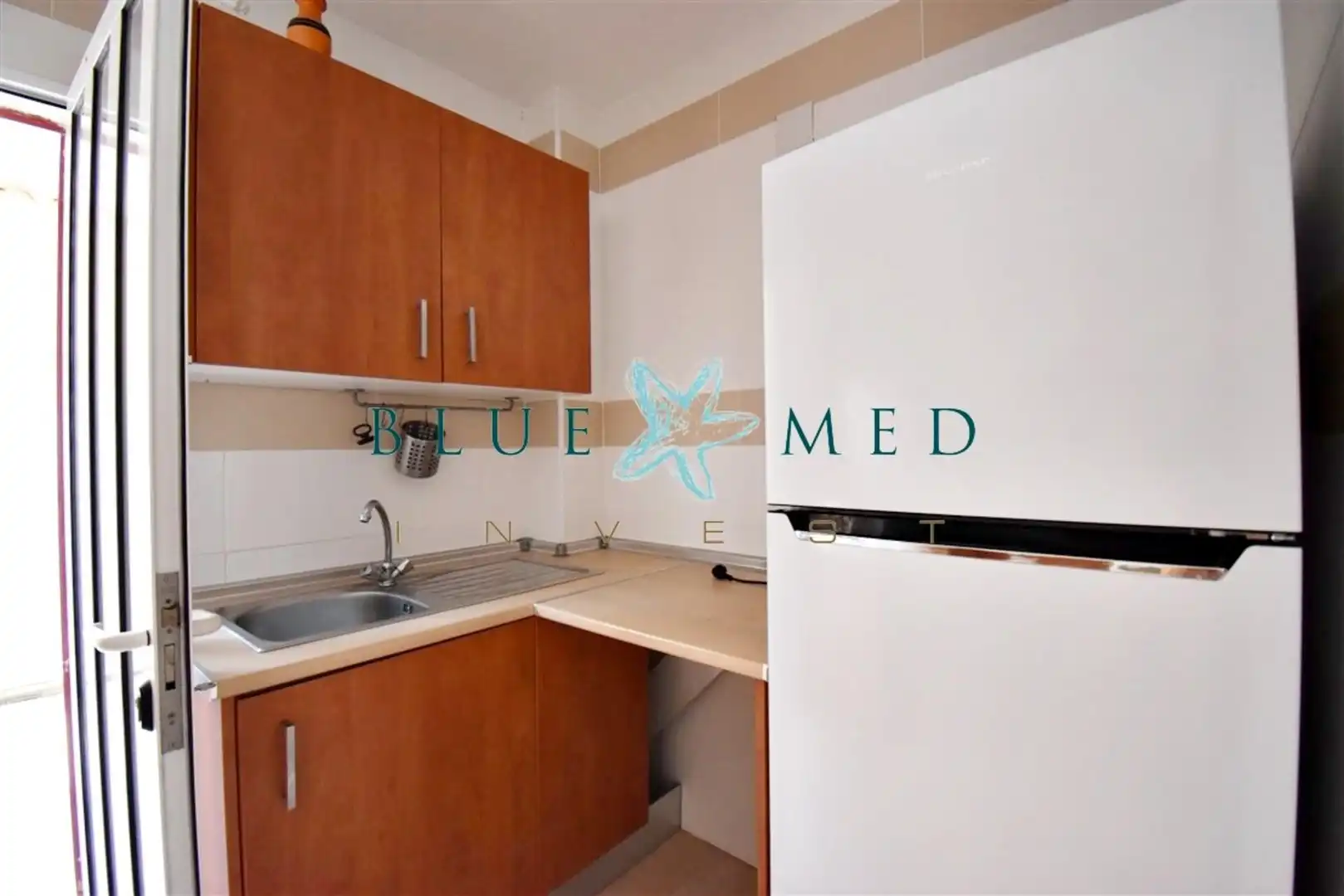 Cocina de Dúplex en venta en Mazarrón con Terraza, Trastero y Amueblado