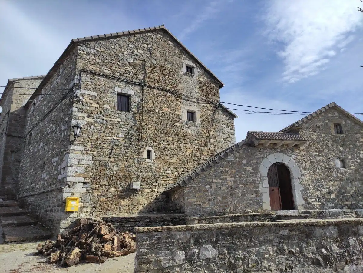 Exterior view of Houses for sale in Puértolas  with Private garden and Terrace