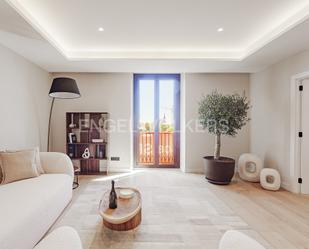 Sala d'estar de Apartament en venda en  Barcelona Capital amb Aire condicionat i Balcó