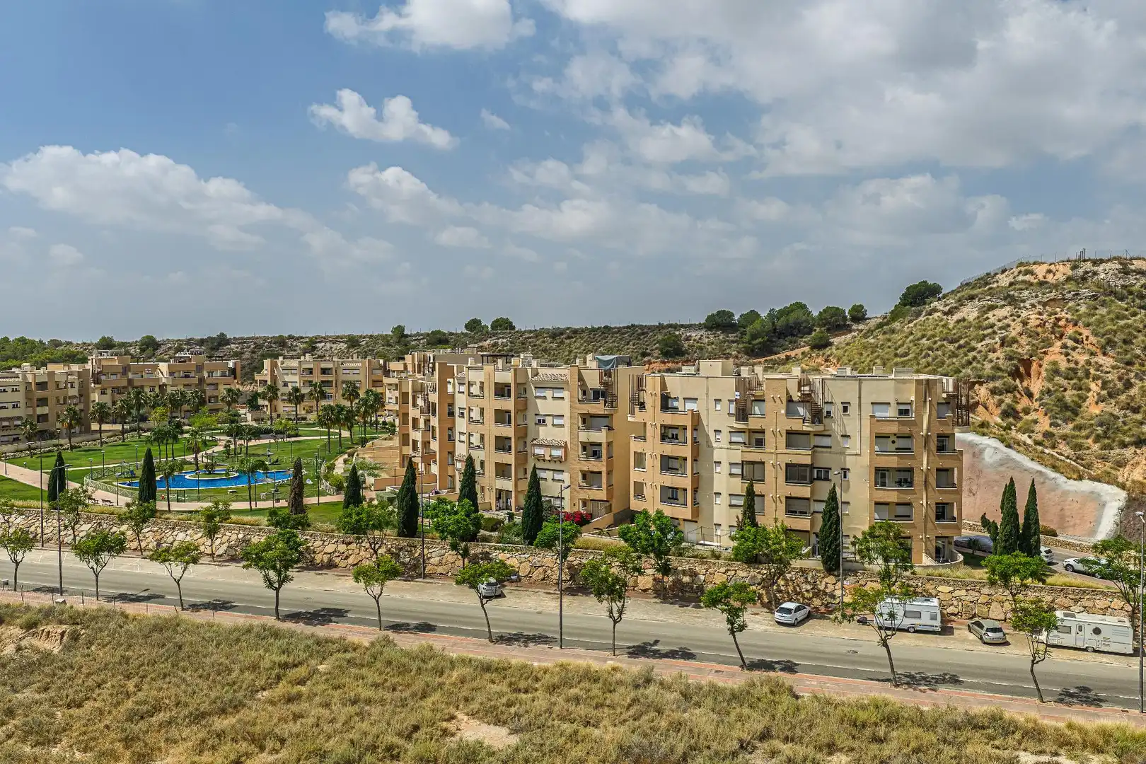 Vista exterior de Ático en venta en Murcia con Aire acondicionado, Calefacción y Terraza