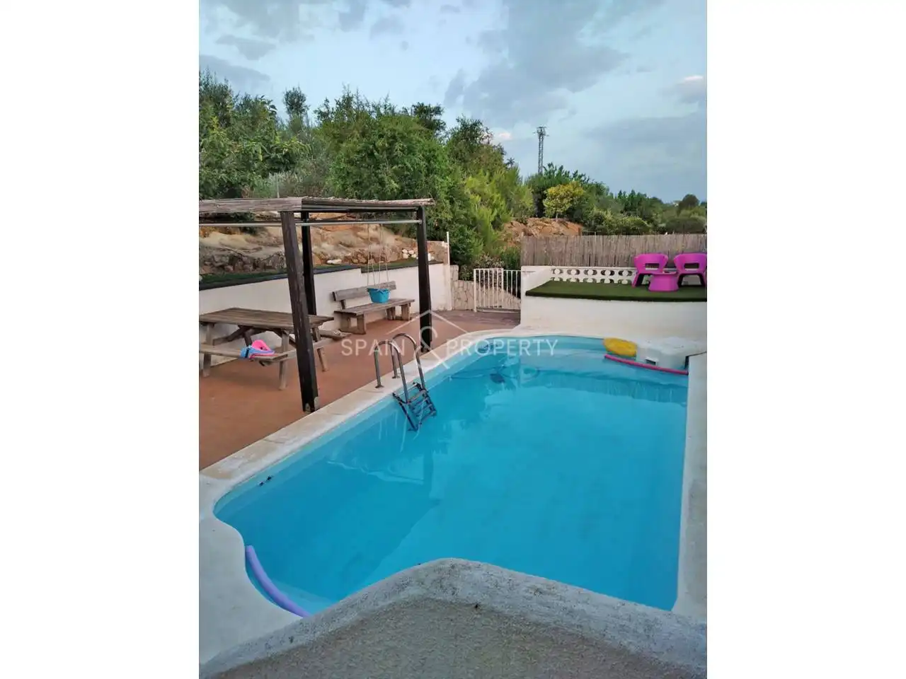 Piscina de Casa o chalet en venta en Torrent con Aire acondicionado, Calefacción y Jardín privado
