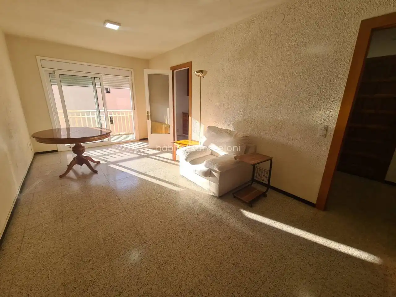 Sala d'estar de Pis de lloguer en Sant Celoni amb Calefacció i Balcó