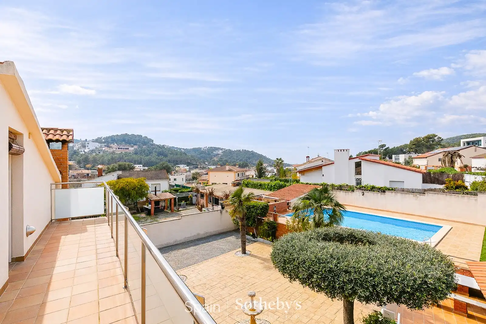 Terrace of Houses for sale in Sant Pere de Ribes  with Air Conditioner, Heating and Private garden