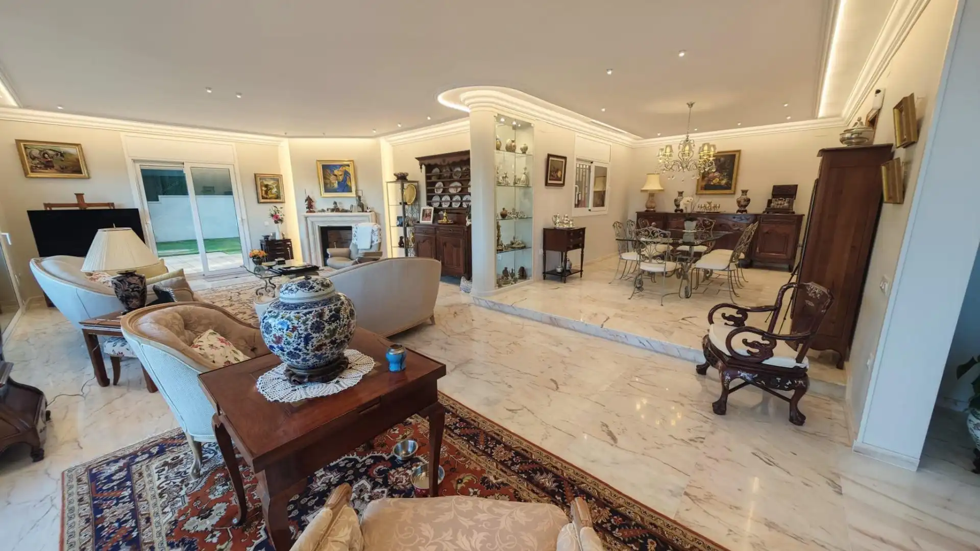 Sala d'estar de Casa o xalet en venda en Vilanova i la Geltrú