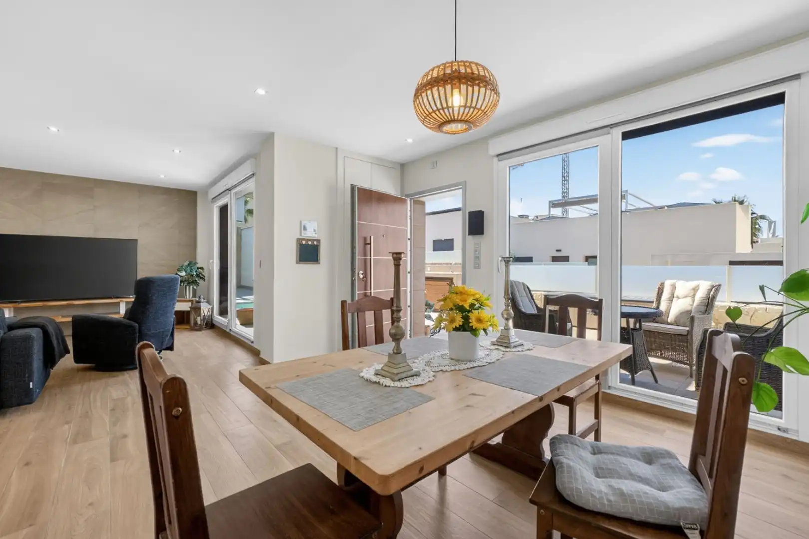 Comedor de Casa o chalet en venta en Rojales con Aire acondicionado, Jardín privado y Terraza