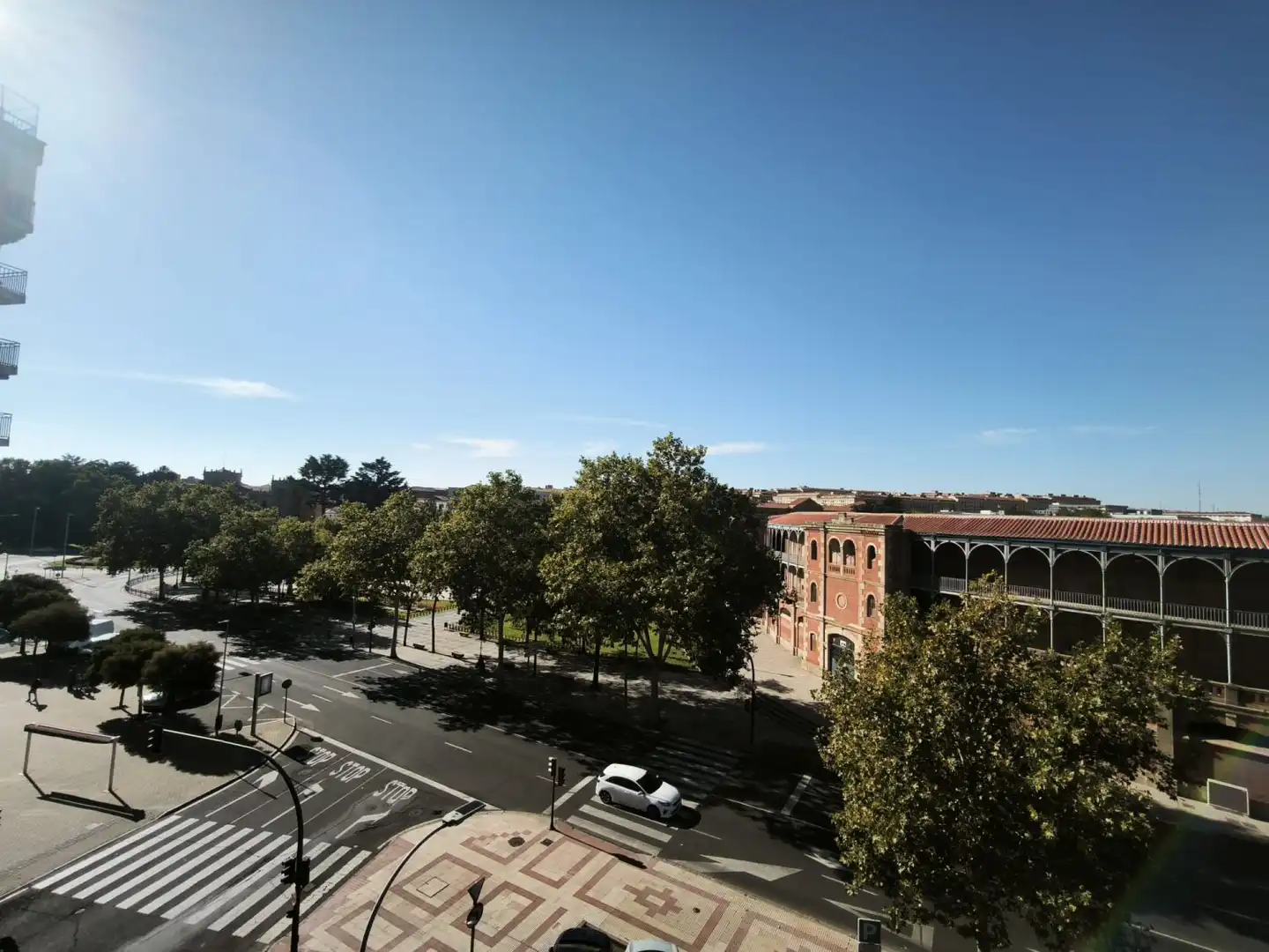 Vista exterior de Pis de lloguer en Salamanca amb Calefacció, Parquet i Terrassa