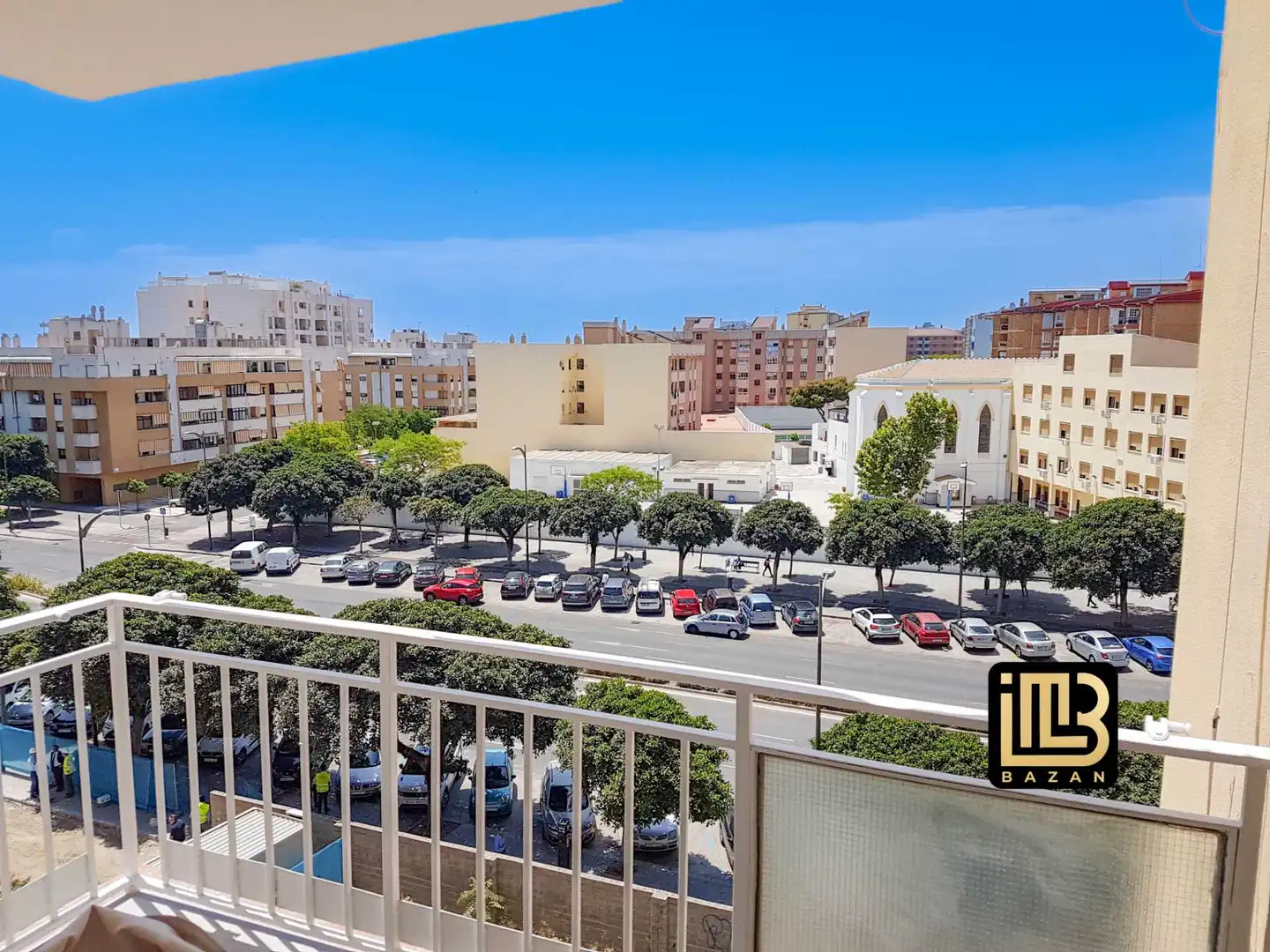 Außenansicht von Wohnung zur Miete in Málaga mit Klimaanlage, Heizung und Terrasse