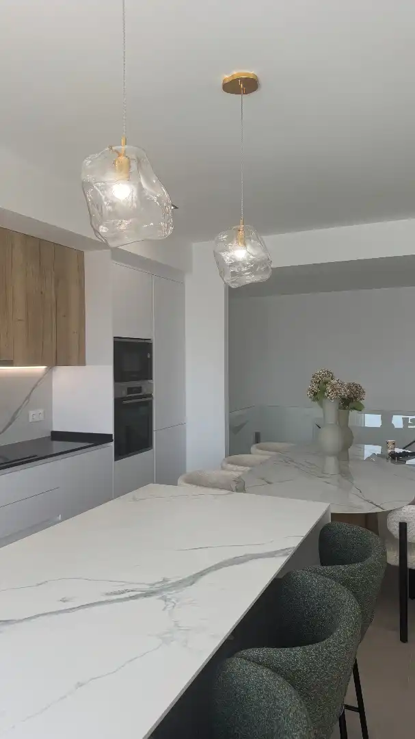 Küche von Maisonette zum Verkauf in La Nucia mit Klimaanlage, Privatgarten und Terrasse