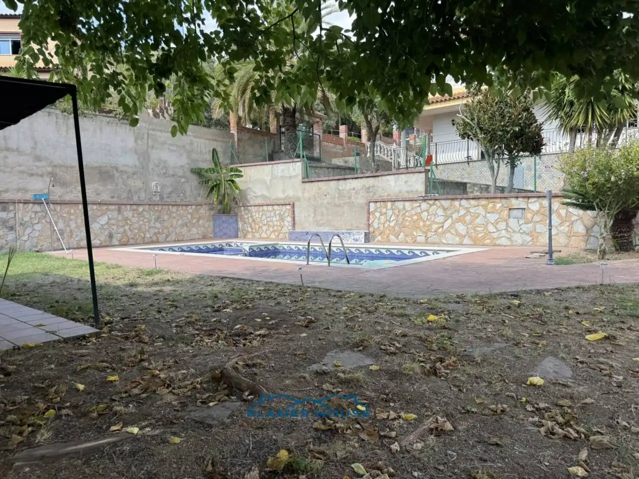 Piscina de Casa o xalet en venda en Lloret de Mar amb Calefacció, Jardí privat i Terrassa