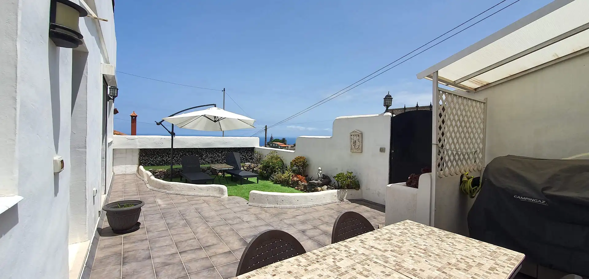 Terraza de Casa o chalet en venta en La Guancha con Jardín privado, Terraza y Jacuzzi