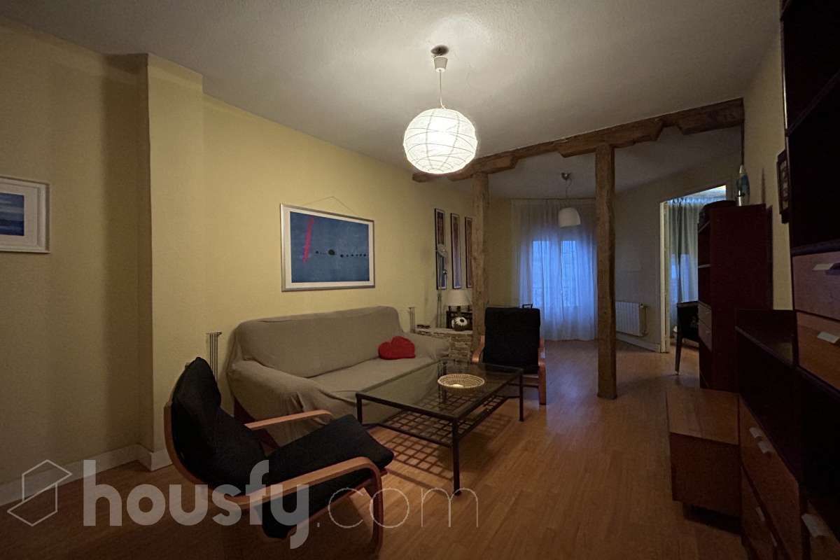 Sala d'estar de Pis de lloguer en  Madrid Capital amb Aire condicionat, Calefacció i Parquet