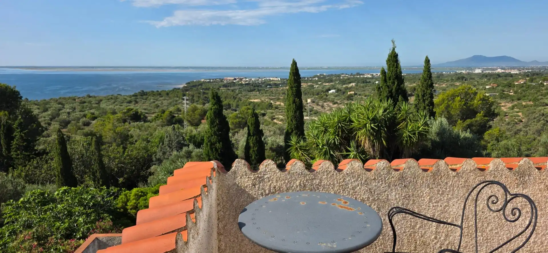 Terraza de Finca rústica en venta en El Perelló con Calefacción, Jardín privado y Terraza
