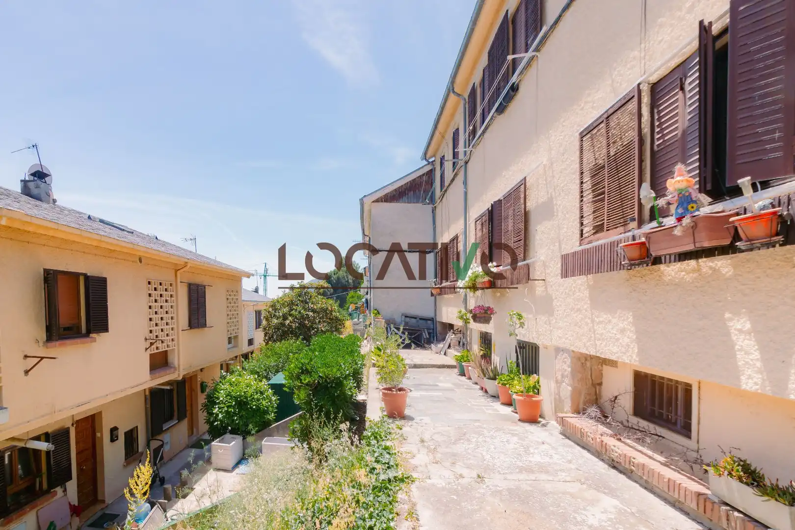 Exterior view of Detached homes for sale in San Lorenzo de El Escorial  with Air Conditioner, Heating and Private garden