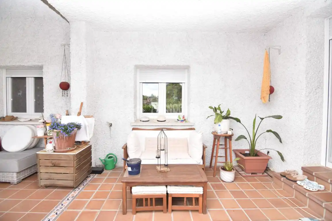 Terraza de Casa o chalet en venta en Villaviciosa de Odón con Aire acondicionado, Calefacción y Jardín privado