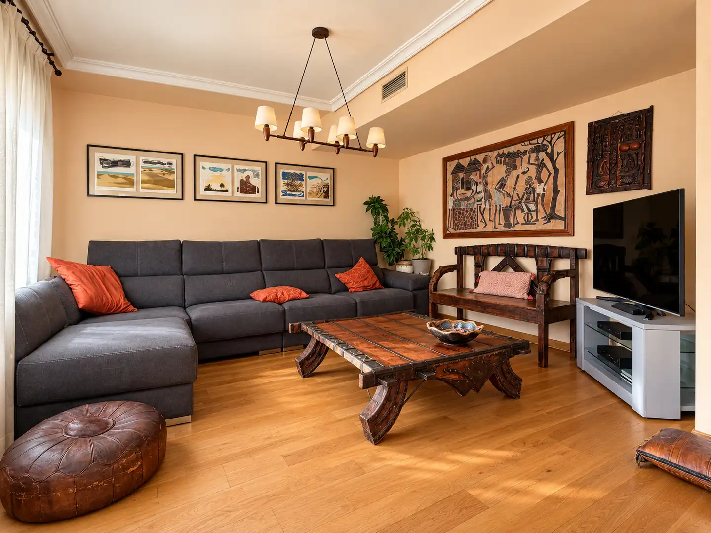 Sala de estar de Piso en venta en Rozas Centro