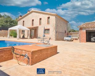 Vista exterior de Finca rústica en venda en Lliçà de Vall amb Calefacció, Jardí privat i Piscina