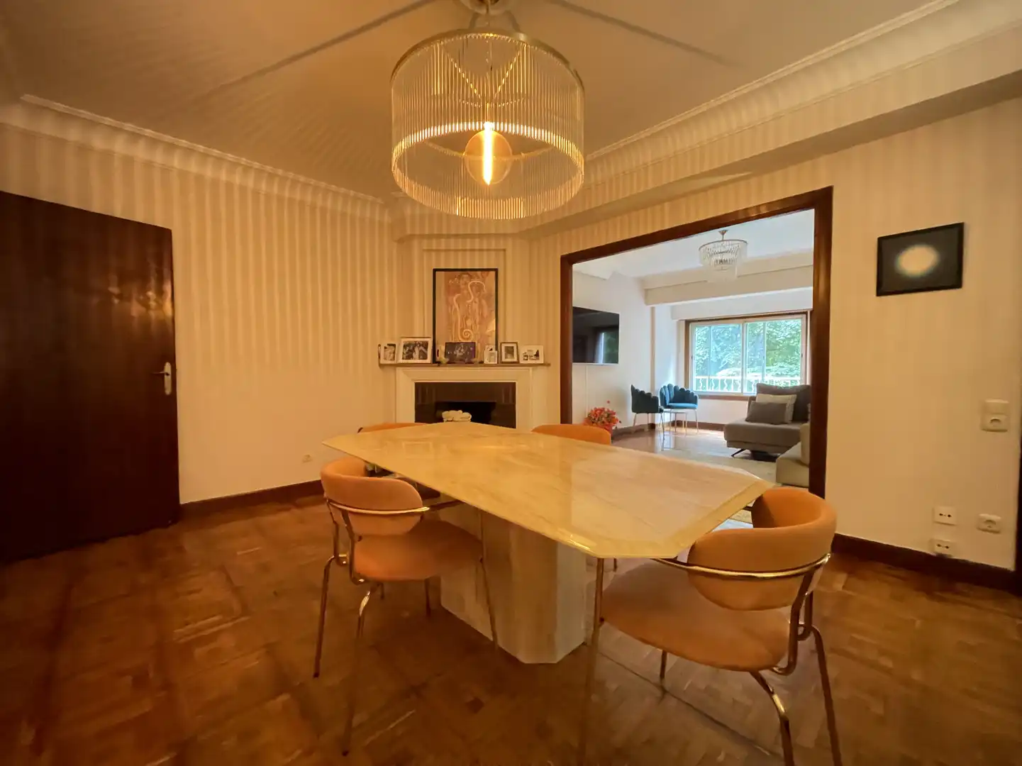 Comedor de Piso de alquiler en Donostia - San Sebastián  con Calefacción, Amueblado y Balcón
