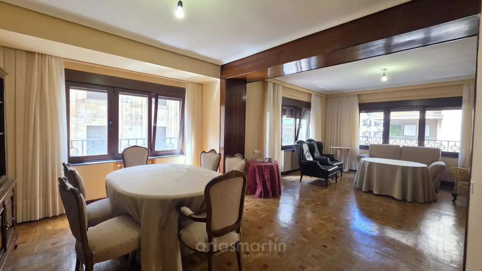 Sala de estar de Piso de alquiler en Salamanca con Calefacción, Terraza y Amueblado