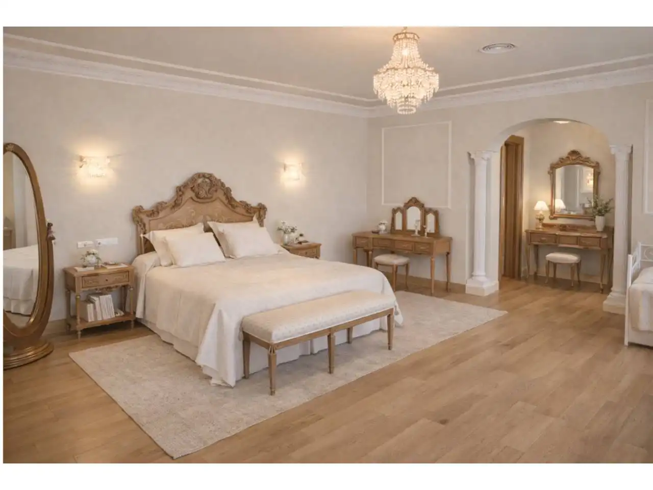 Bedroom of Houses for sale in Málaga  with Air Conditioner, Heating and Private garden