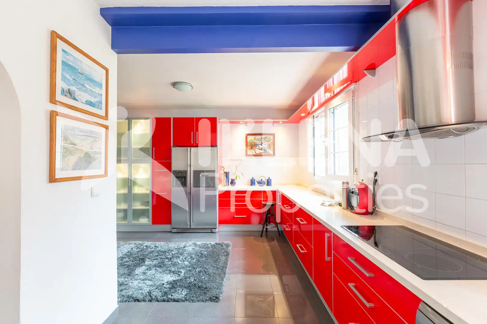 Kitchen of Houses for sale in Roquetas de Mar  with Air Conditioner, Private garden and Terrace
