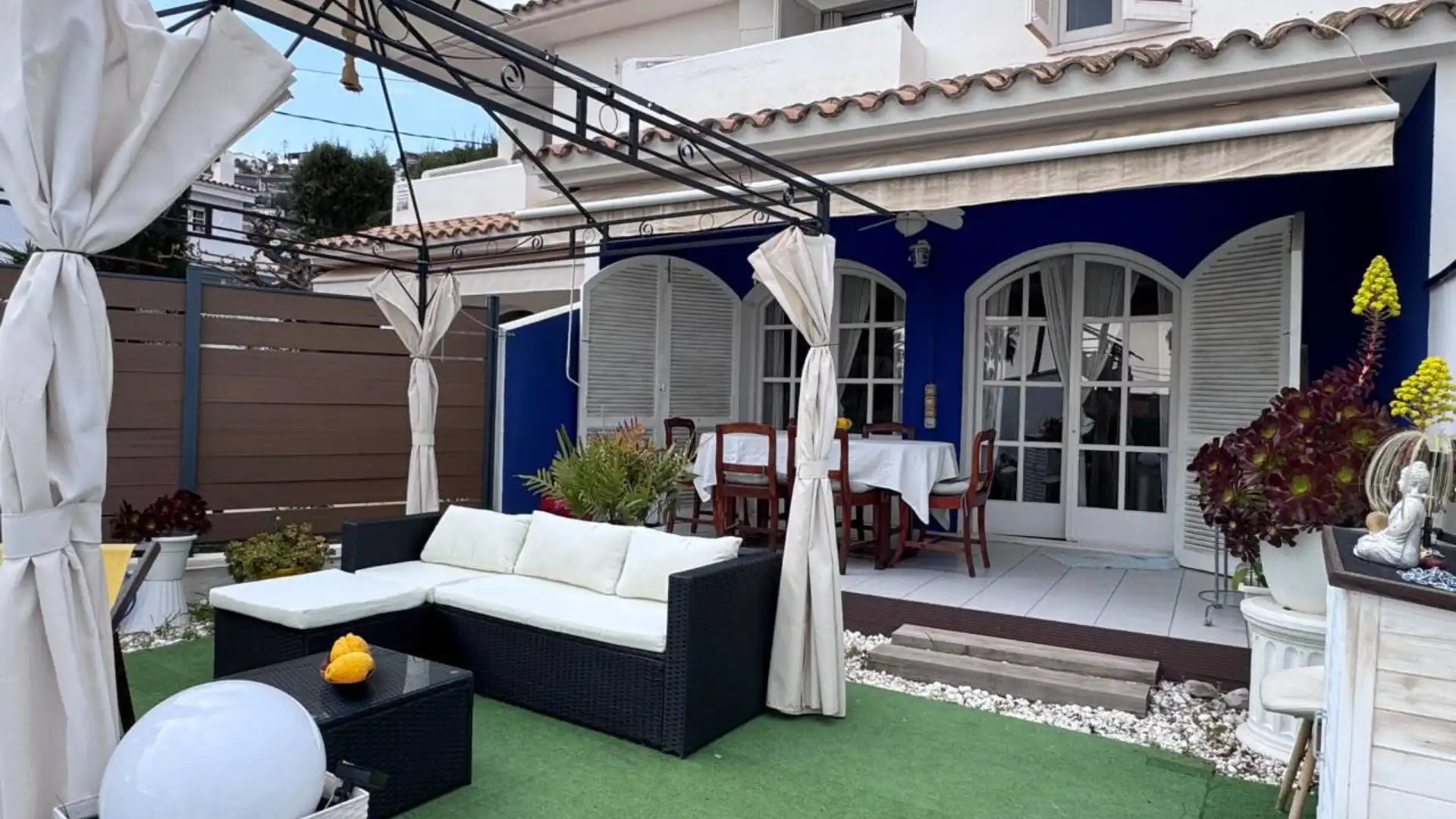 Terraza de Casa adosada en venta en Sitges con Calefacción, Parquet y Terraza
