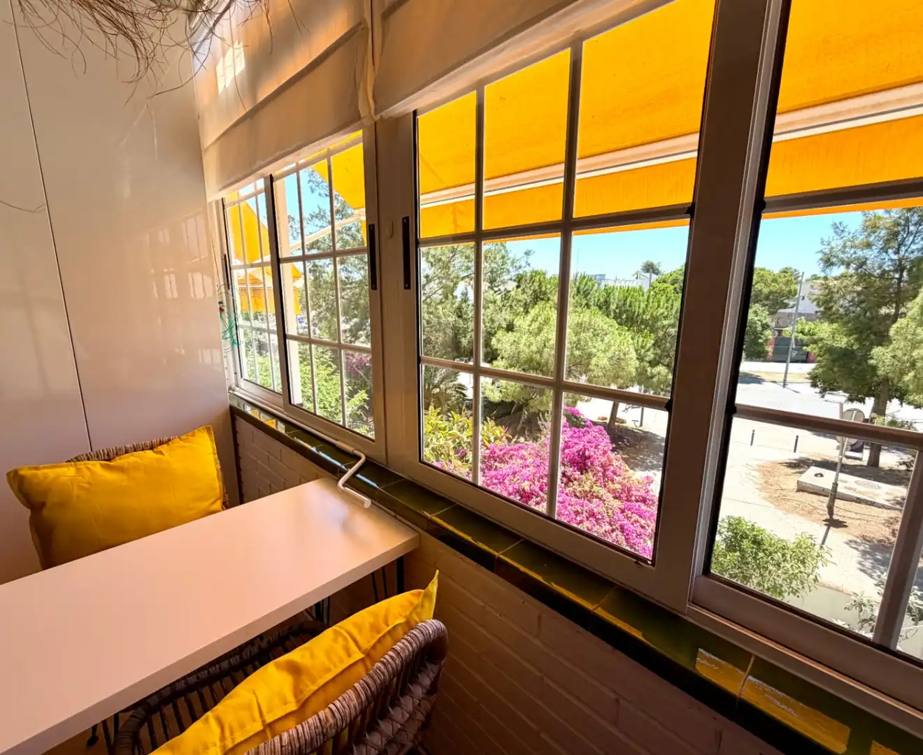 Terraza de Piso de alquiler en Sitges con Aire acondicionado y Calefacción