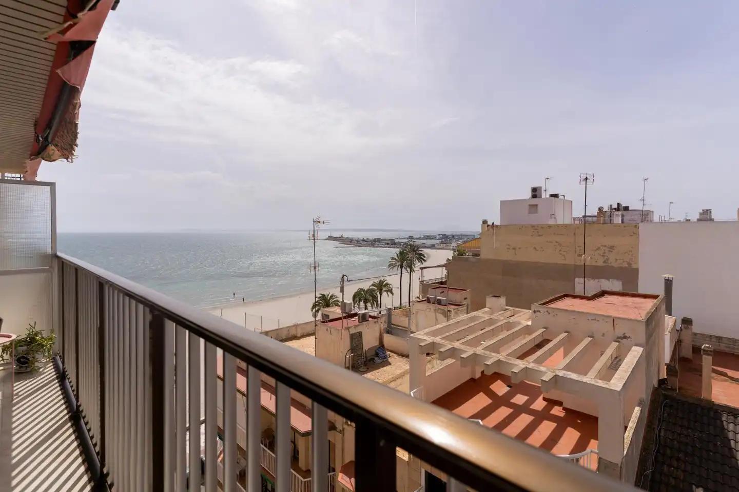 Terrasse von Wohnung zum Verkauf in Santa Pola mit Klimaanlage und Terrasse