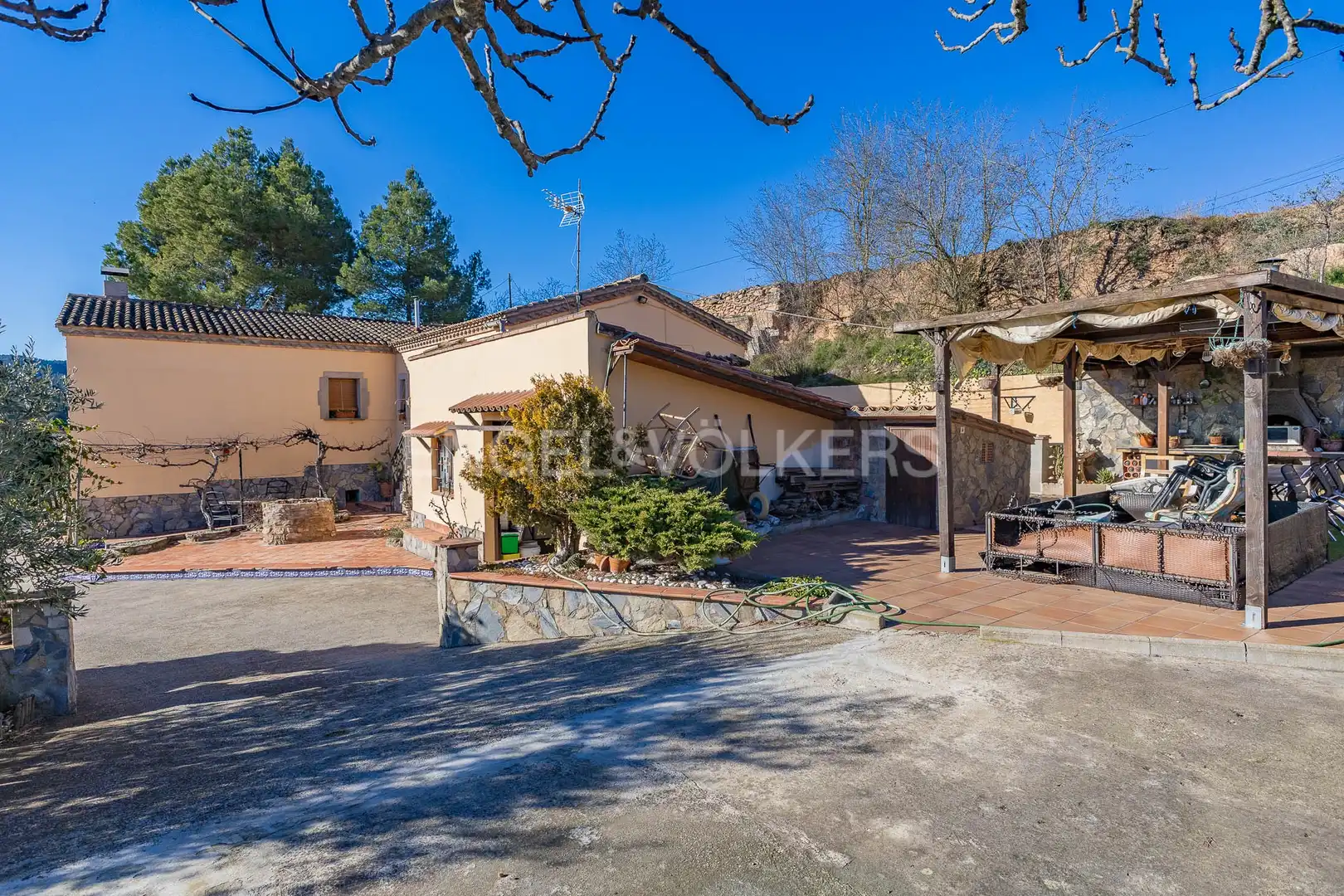 Vista exterior de Finca rústica en venta en Fonollosa con Calefacción, Jardín privado y Terraza