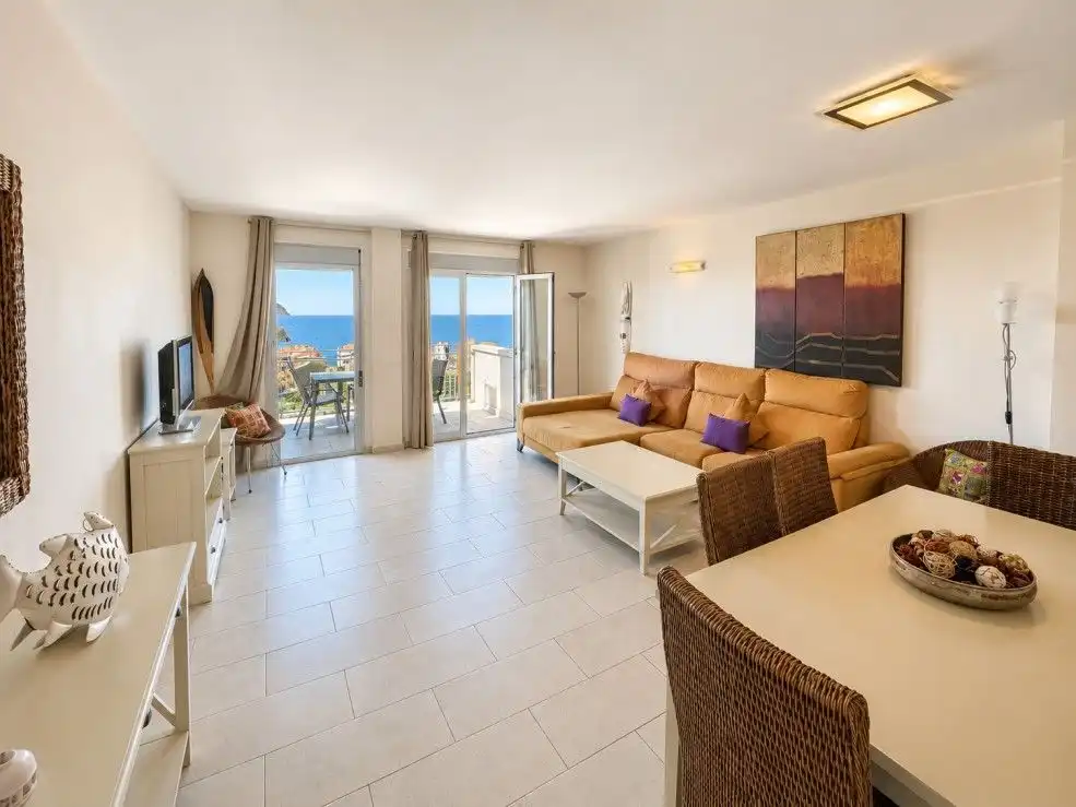 Sala d'estar de Àtic en venda en Altea amb Aire condicionat, Calefacció i Terrassa