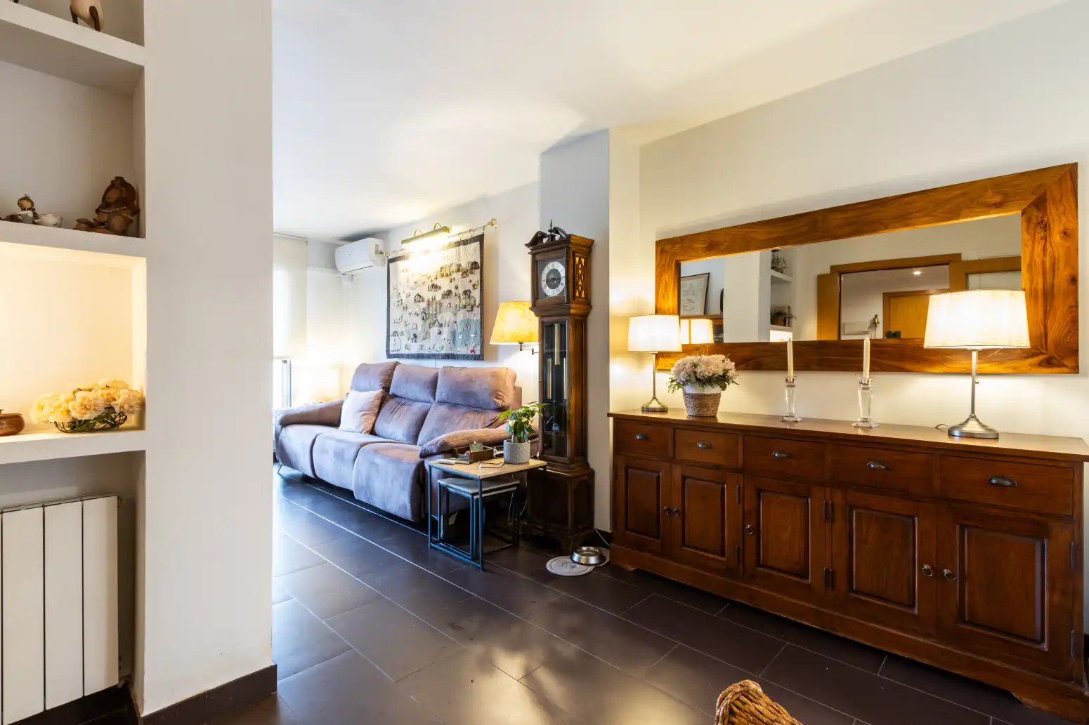 Living room of Attic for sale in Ponent