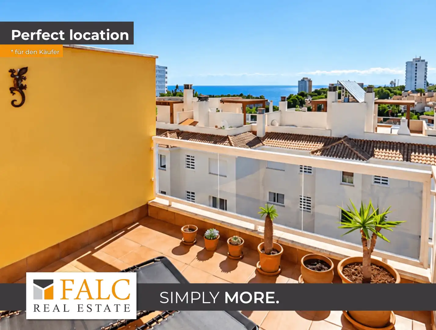 Ático con terraza en venta en Cales de Mallorca
