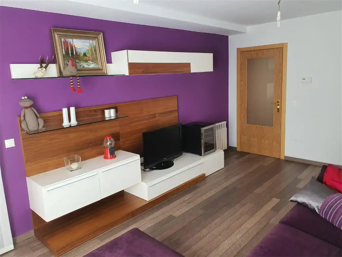 Sala d'estar de Pis en venda en Abejar amb Parquet i Balcó