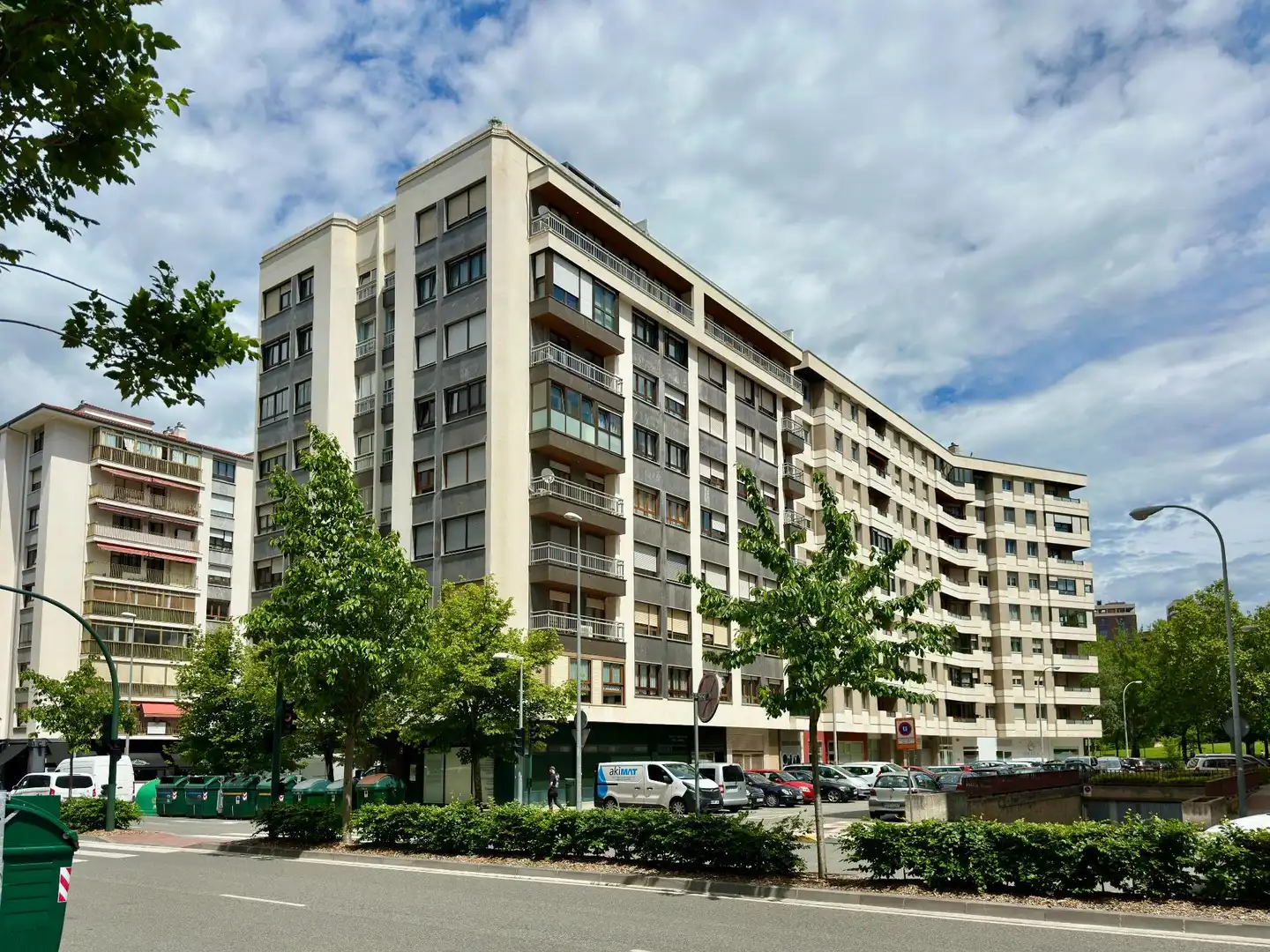 Exterior view of Flat for sale in  Pamplona / Iruña  with Heating and Parquet flooring