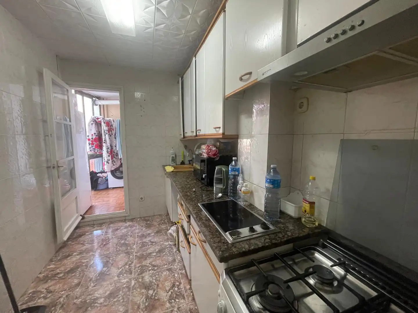 Kitchen of Flat for sale in Figueres  with Storage room, Oven and Balcony
