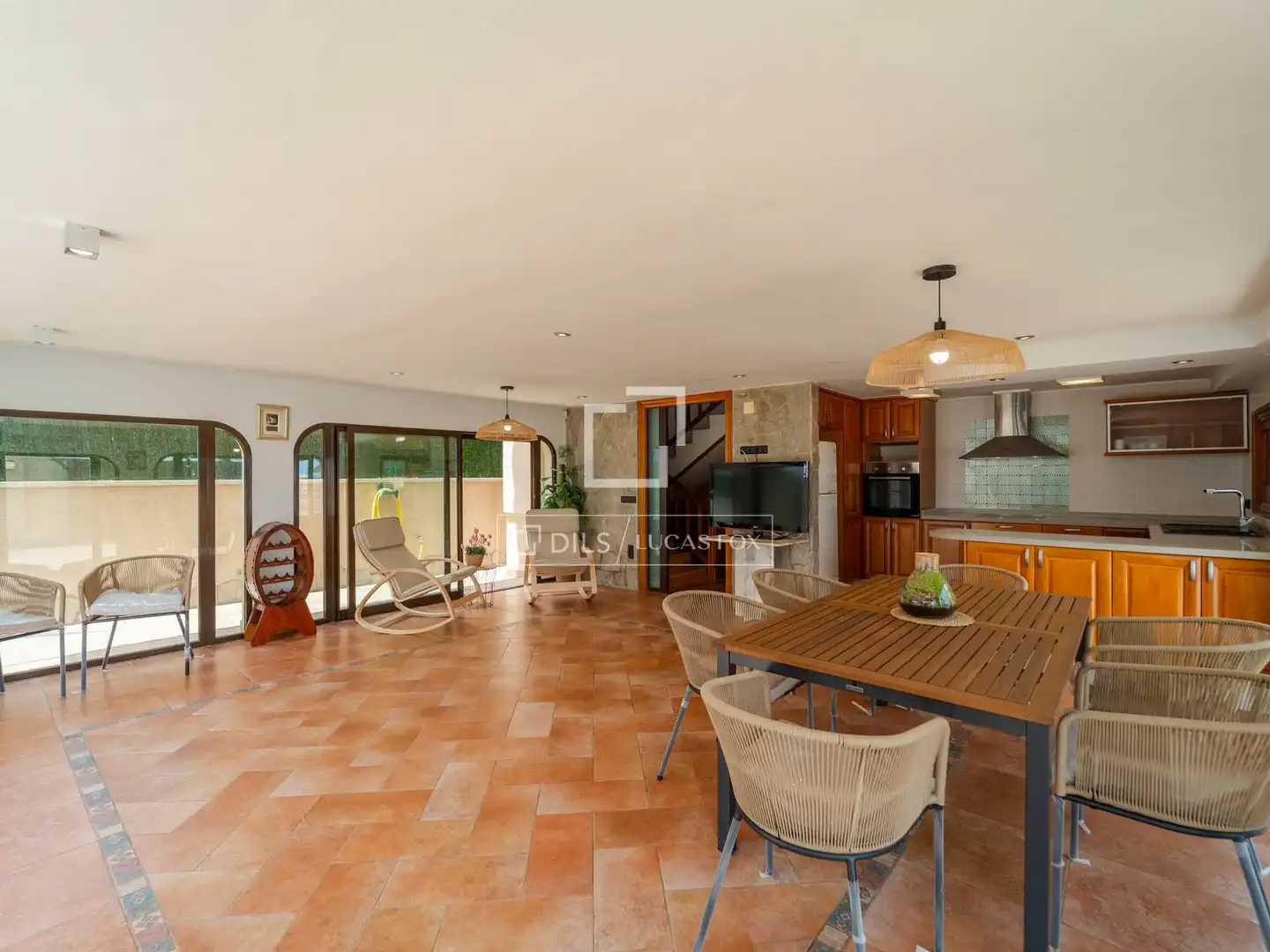 Vista exterior de Casa o xalet de lloguer en La Pobla de Farnals amb Aire condicionat, Calefacció i Terrassa