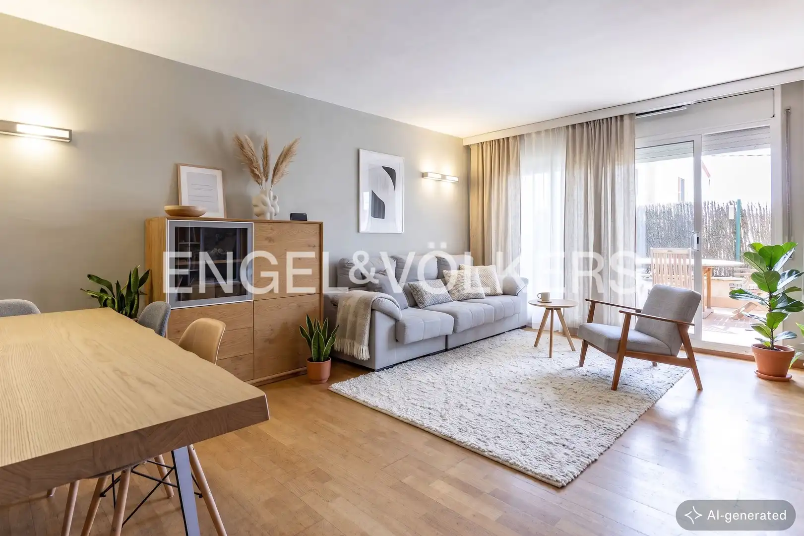 Living room of Apartments for sale in El Masnou  with Air Conditioner, Heating and Parquet flooring
